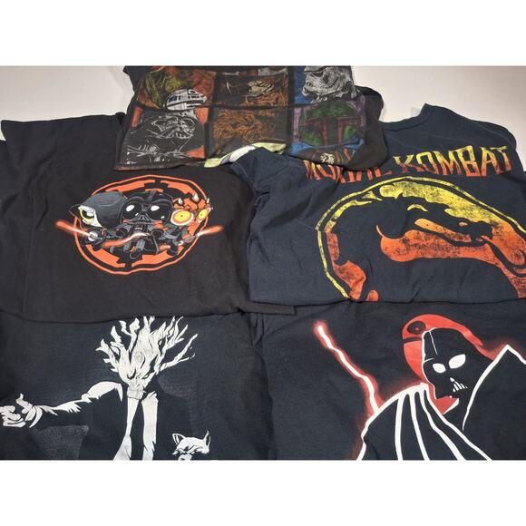 womens Nerd graphic tees Lot Size Small Star Wars Horror Mortal Kombat - Picture 3 of 5